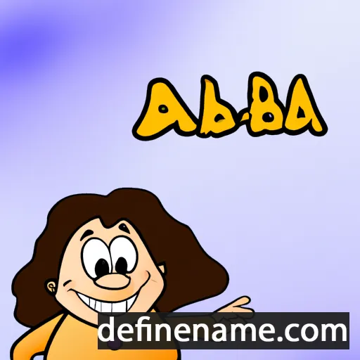 'Abla cartoon