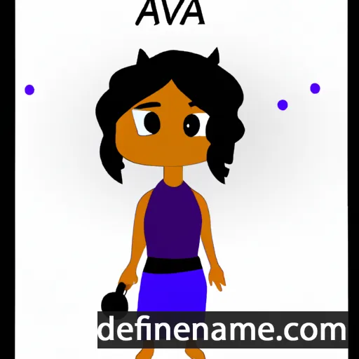 Aava cartoon