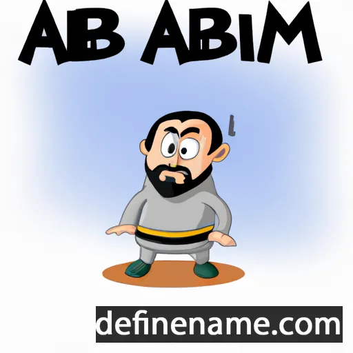 Abd al-Karim cartoon