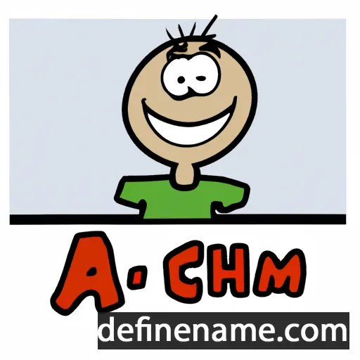 Achim cartoon