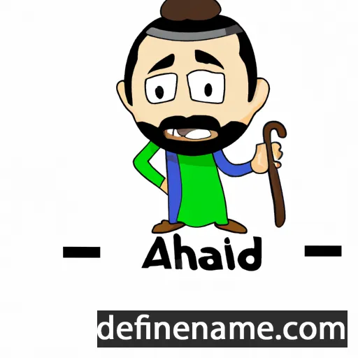 Adalhaid cartoon