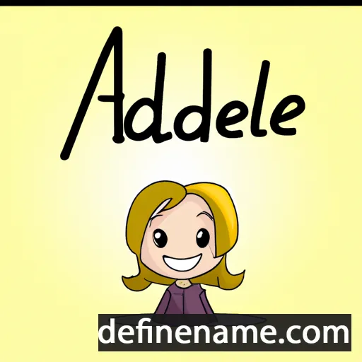 Adélie cartoon