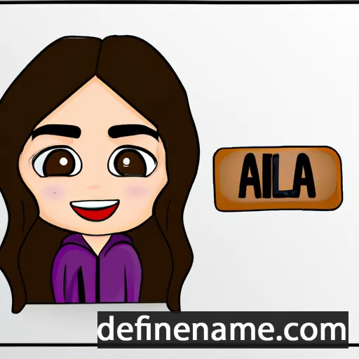 Adila cartoon