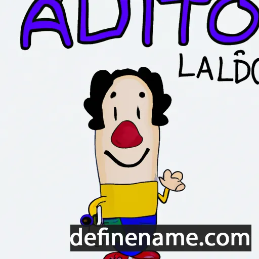 Adolfito cartoon