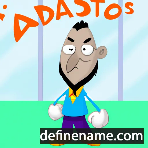 Adrastos cartoon