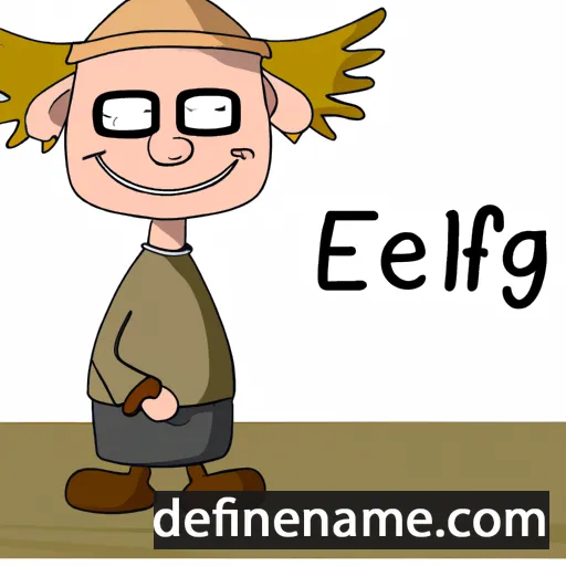 Ælfwig cartoon