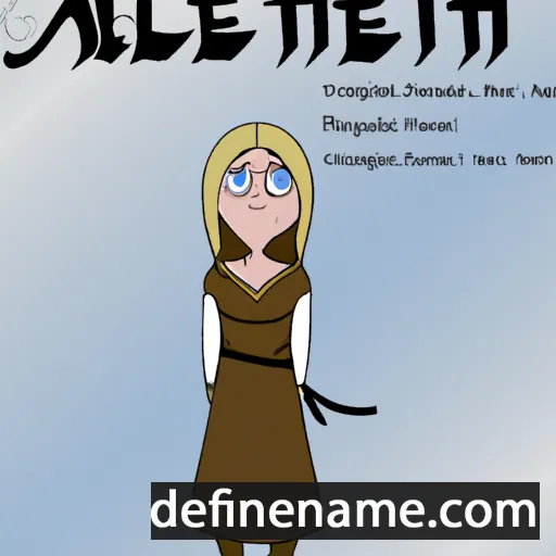 Æthelthryth cartoon