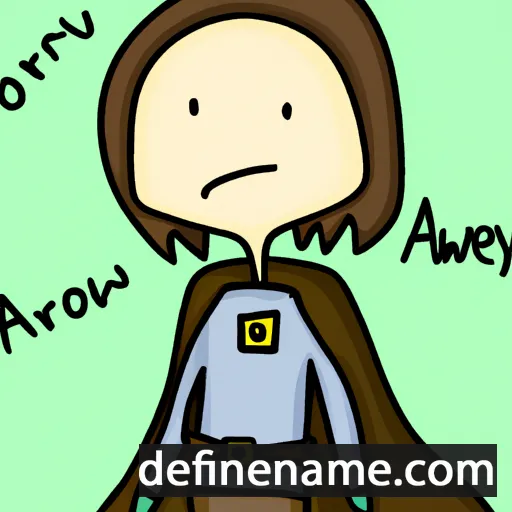 Aeronwy cartoon