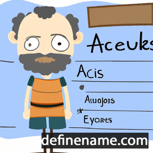 Aeschylus cartoon