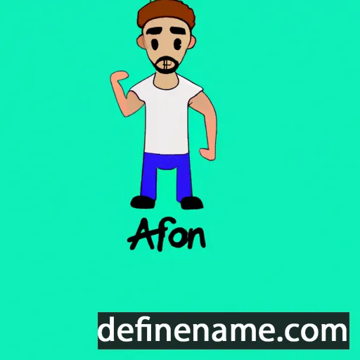 Affan cartoon