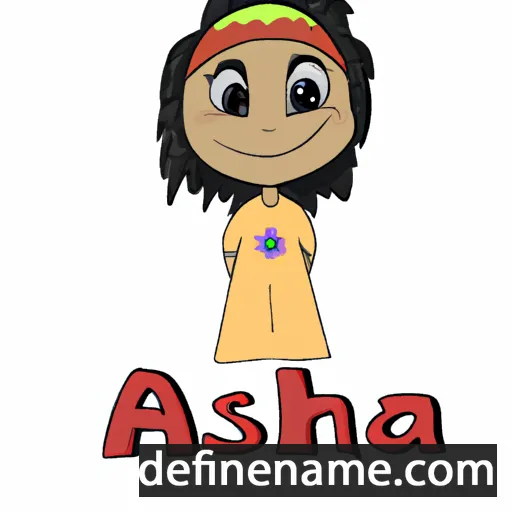 'Aisha cartoon