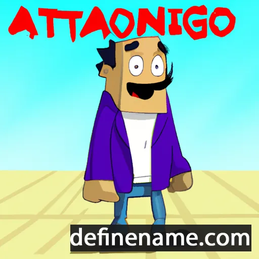 Agatino cartoon