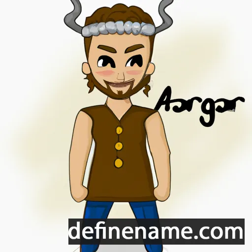 Agnar cartoon