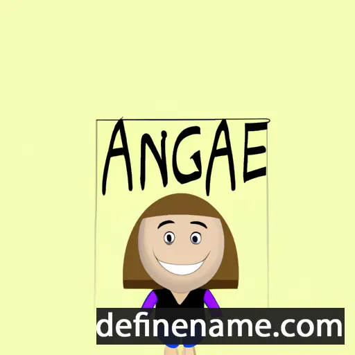 Agnesa cartoon