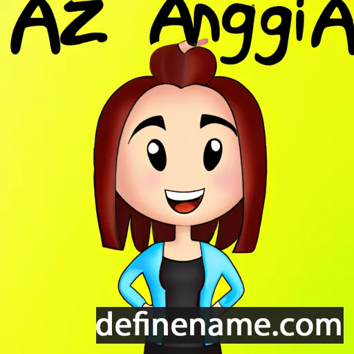 Agneza cartoon