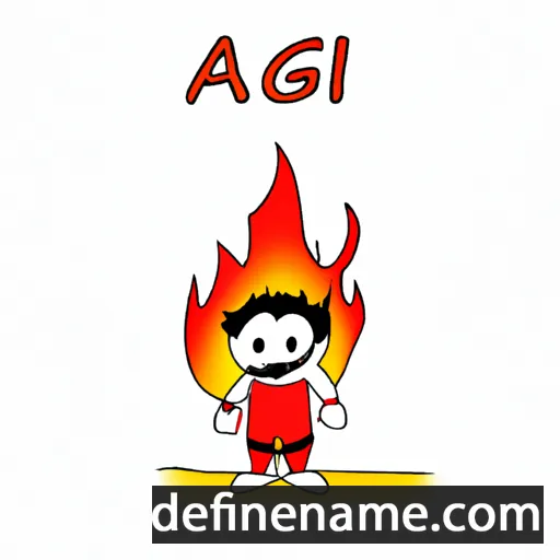 Agni cartoon