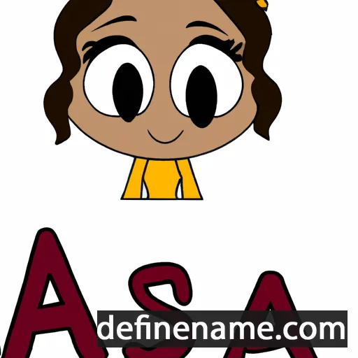 Aïssa cartoon