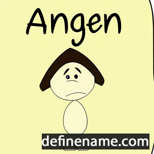 Aigerim cartoon