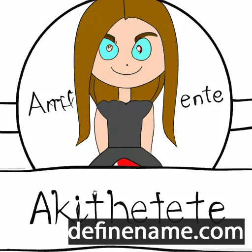 Aikaterine cartoon