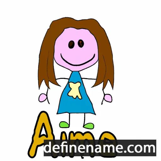 Aimee cartoon