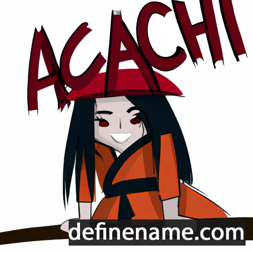 Akachi cartoon