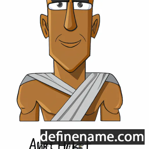 Akhenaten cartoon