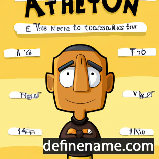 Akhenaton cartoon