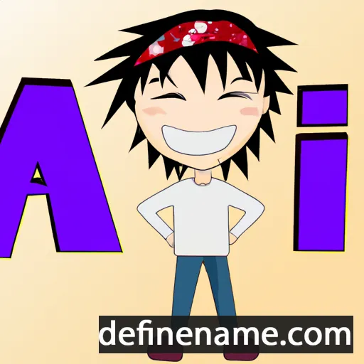 Aki cartoon