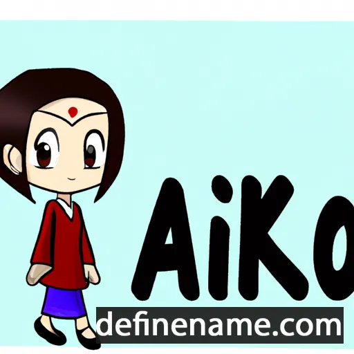 Akiko cartoon