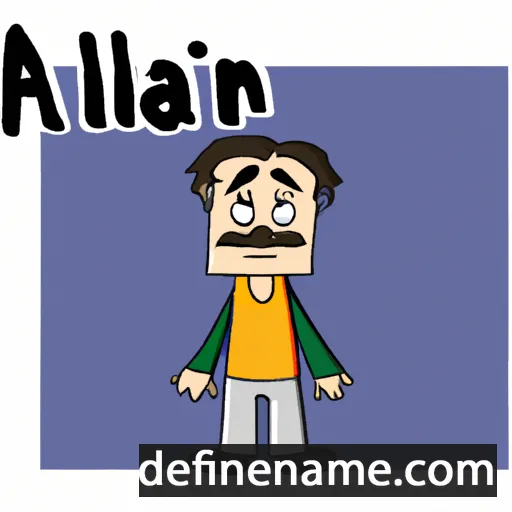 Alain cartoon