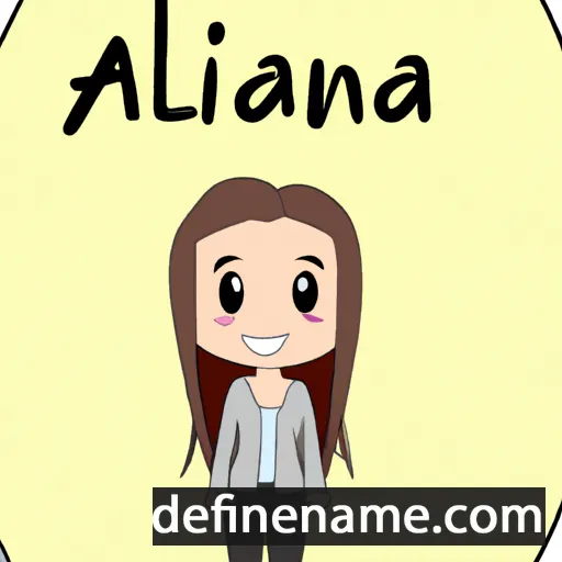 Alanna cartoon