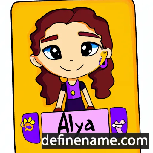 Alaya cartoon