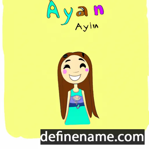 Alayna cartoon