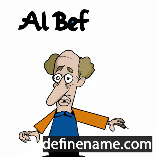 Albert cartoon