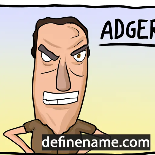 Aldegar cartoon