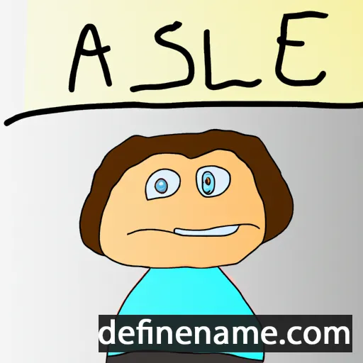 Alease cartoon