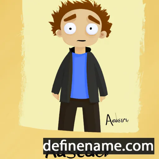 Aleksander cartoon