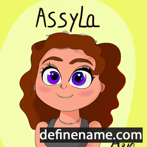 Alesya cartoon