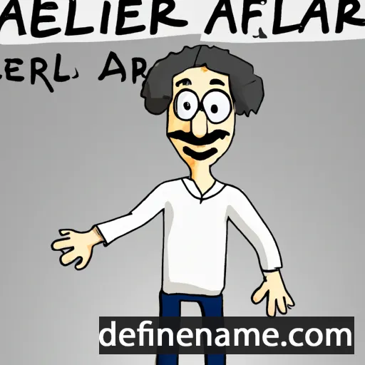 Alfbern cartoon