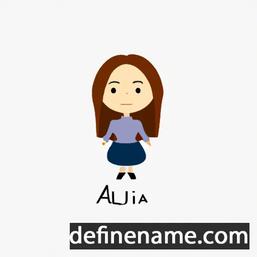 Alfia cartoon