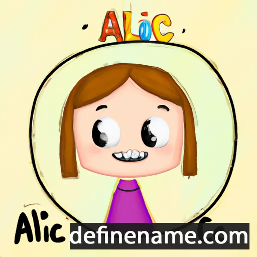 Alícia cartoon