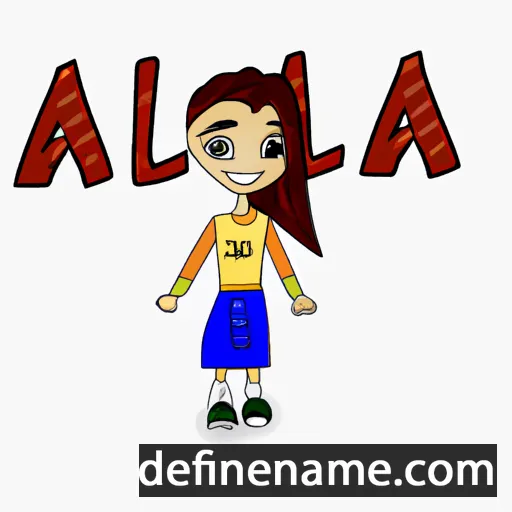 Alia cartoon