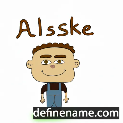 Aliaksei cartoon