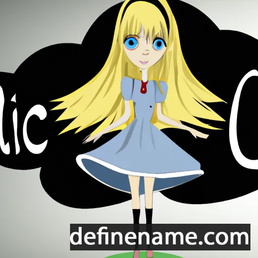 Alice cartoon