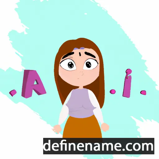 Aliki cartoon