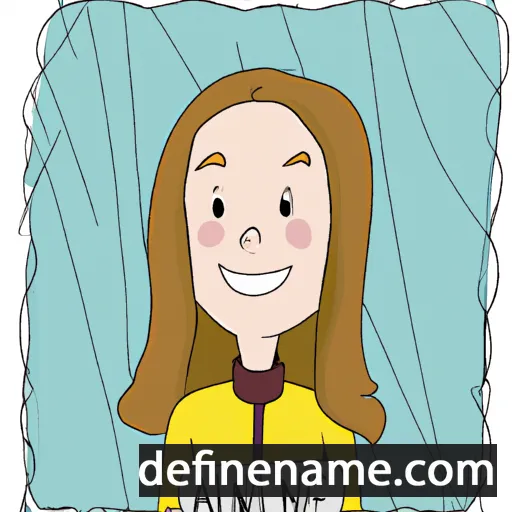 Aline cartoon