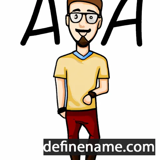 Aljaž cartoon