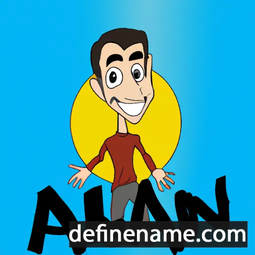 Allan cartoon