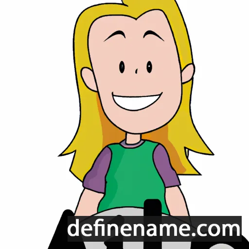 Allie cartoon