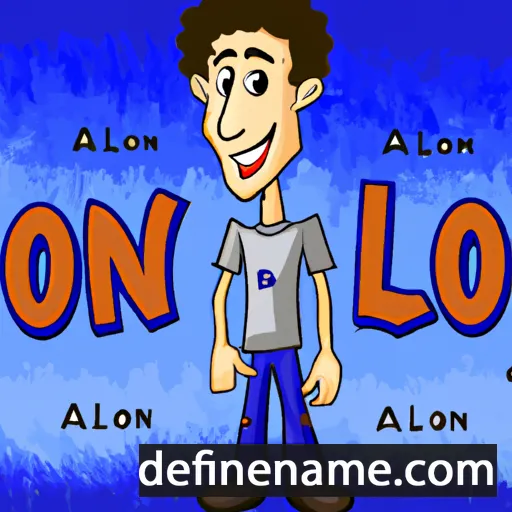 Alon cartoon